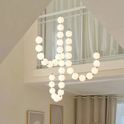 Biały Naszyjnik Damski z Mosiądzu – Elegancki Design Inspirowany Perłami, Idealny do Codziennych Stylizacji 1