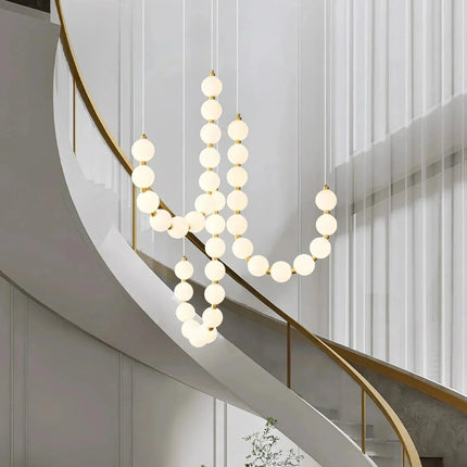 Biały Naszyjnik Damski z Mosiądzu – Elegancki Design Inspirowany Perłami, Idealny do Codziennych Stylizacji 2
