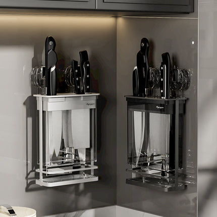 BladeCaddy – wielofunkcyjny uchwyt na noże i przybory – elegancki design z wieloma gniazdami zapewniający elegancką organizację 1