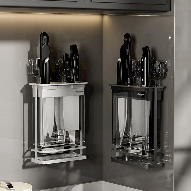 BladeCaddy – wielofunkcyjny uchwyt na noże i przybory – elegancki design z wieloma gniazdami zapewniający elegancką organizację 1