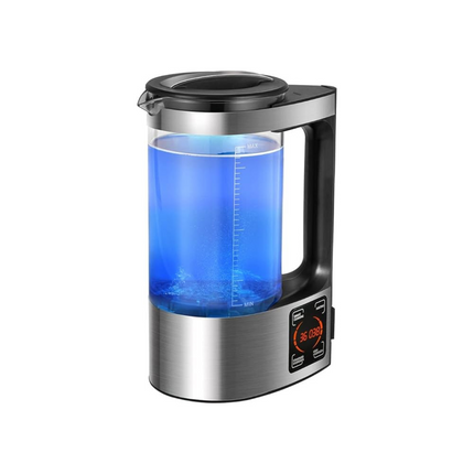 Butelka na wodę 2L z Generatorem Wodoru – Szklana Butelka do Wody z Technologią Przeciwutleniającą 0