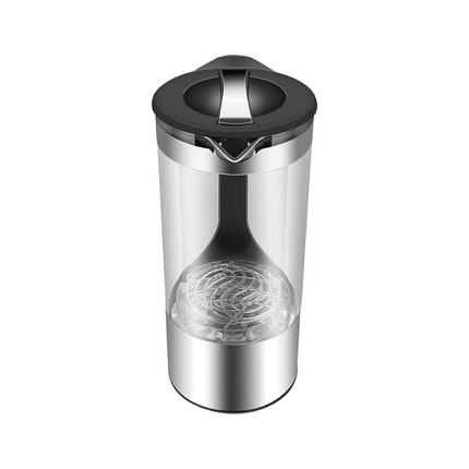 Butelka na wodę 2L z Generatorem Wodoru – Szklana Butelka do Wody z Technologią Przeciwutleniającą 3