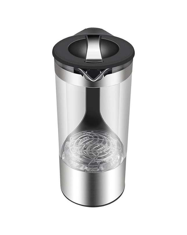 Butelka na wodę 2L z Generatorem Wodoru – Szklana Butelka do Wody z Technologią Przeciwutleniającą 3