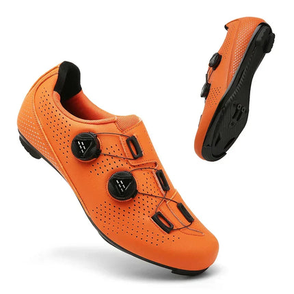 Buty rowerowe unisex z podwójnym zapięciem i wentylowanym wykończeniem, idealne do 1