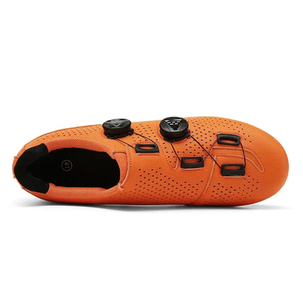 Buty rowerowe unisex z podwójnym zapięciem i wentylowanym wykończeniem, idealne do 2