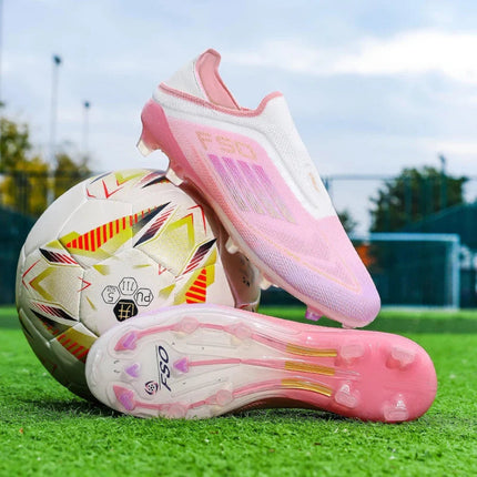 Buty do piłki nożnej halowej z oddychającą konstrukcją do futsalu i treningu – lekkie i wydajne buty piłkarskie 0