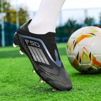 Buty do piłki nożnej halowej z oddychającą konstrukcją do futsalu i treningu – lekkie i wydajne buty piłkarskie 4
