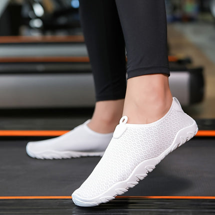 Buty do wody dla kobiet z cholewką z siateczki, szybkoschnącą i oddychającą, z antypoślizgową gumową podeszwą – idealne buty na plażę i do pływania 1