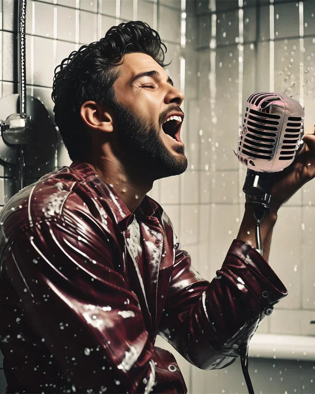 CalmStream | Kojąca słuchawka prysznicowa z zabawnym mikrofonem 0