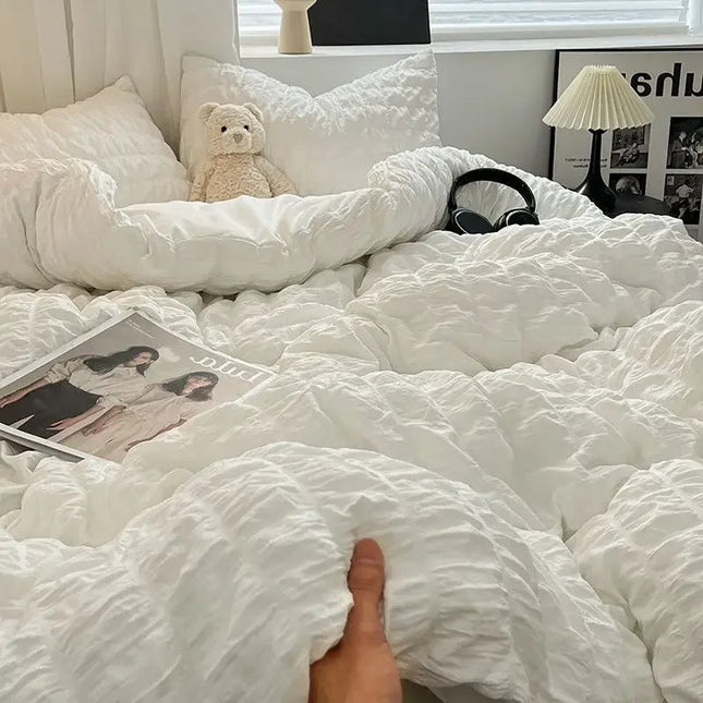 ChicParis - Komplet pościeli seersucker 3