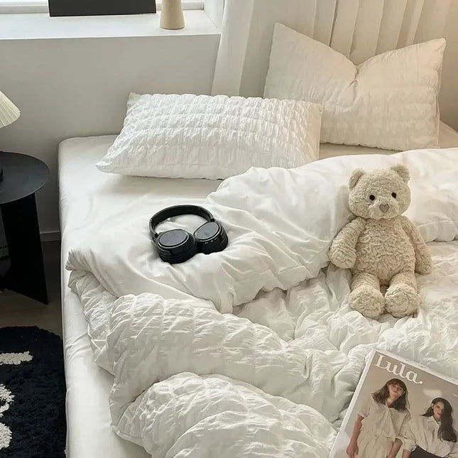 ChicParis - Komplet pościeli seersucker 5