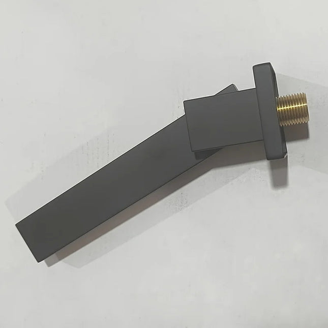 ChromaStream | Czarna chromowana bateria wannowa 2