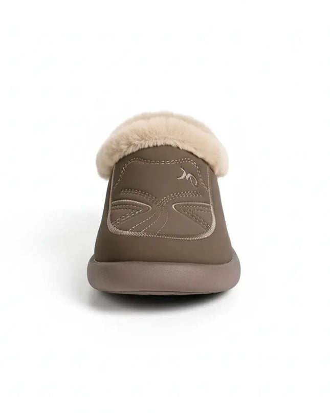 Ciepłe Kapcie Damskie Ortopedyczne z Miękką Wyściółką i Elastyczną Podeszwą – Komfort i Wsparcie dla Zmęczonych Stóp 3