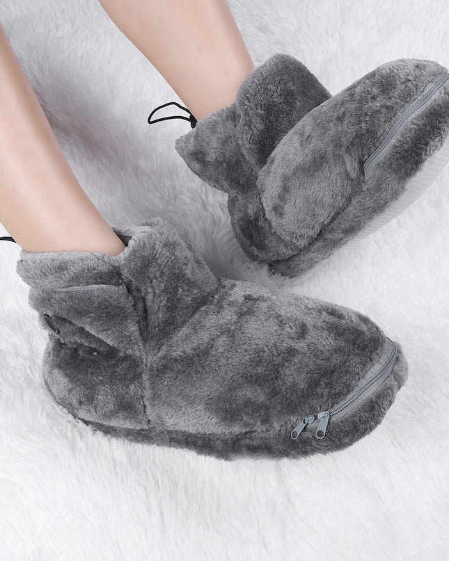 Ciepłe stopy | Luksusowe elektryczne kapcie 0