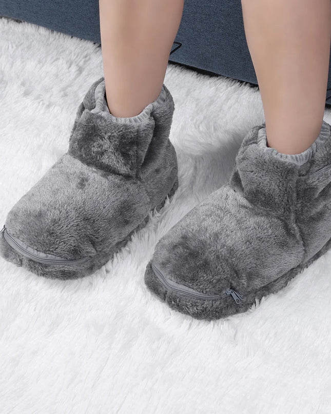 Ciepłe stopy | Luksusowe elektryczne kapcie 1