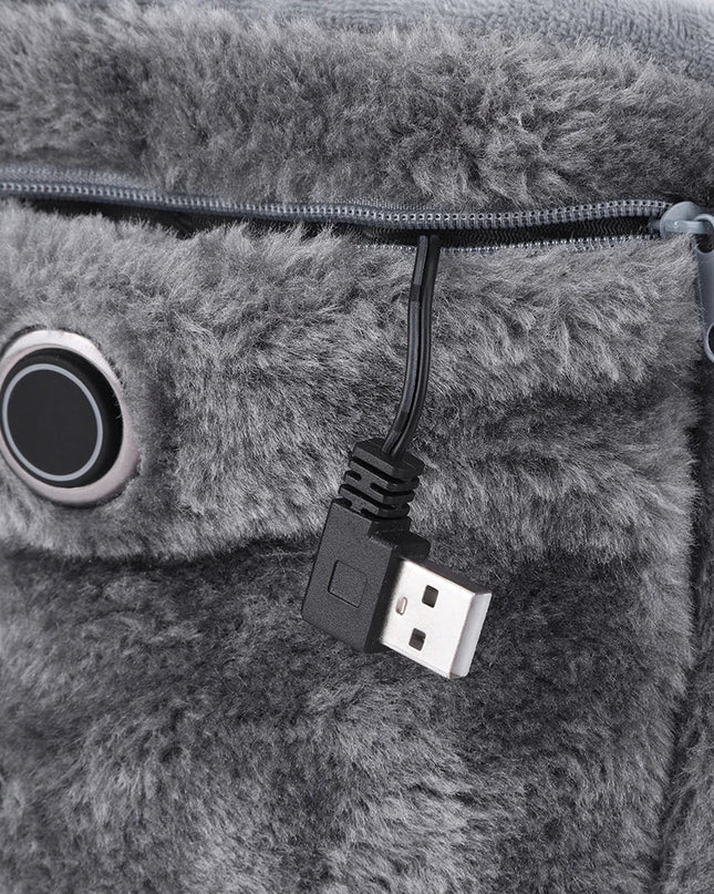 Ciepłe stopy | Luksusowe elektryczne kapcie 3