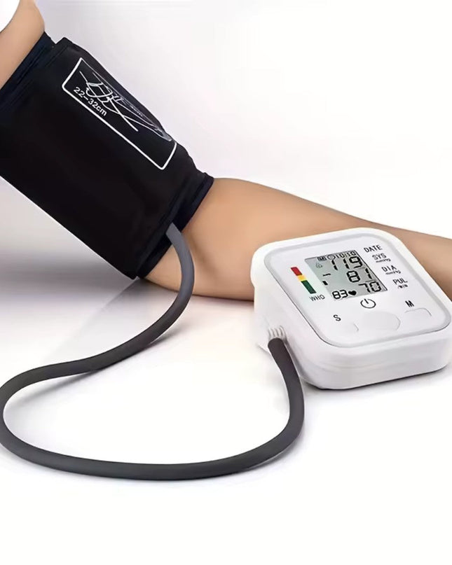 Ciśnieniomierz Naramienny Elektroniczny z Dużym Wyświetlaczem LCD – Dokładne Pomiary Ciśnienia Krwi dla Dorosłych 1