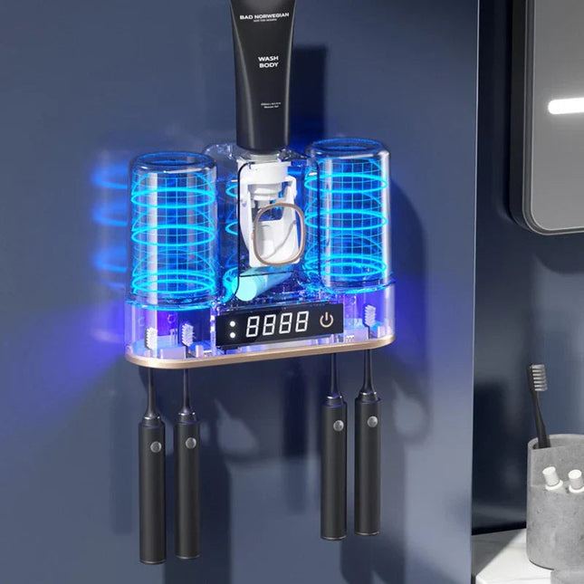 CleanSmile | Dozownik do szczoteczek do zębów UV z automatycznym dozowaniem 2