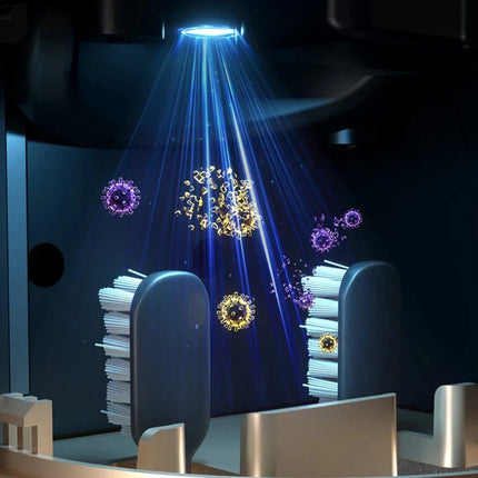 CleanSmile | Dozownik do szczoteczek do zębów UV z automatycznym dozowaniem 3