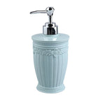 Round light blue
