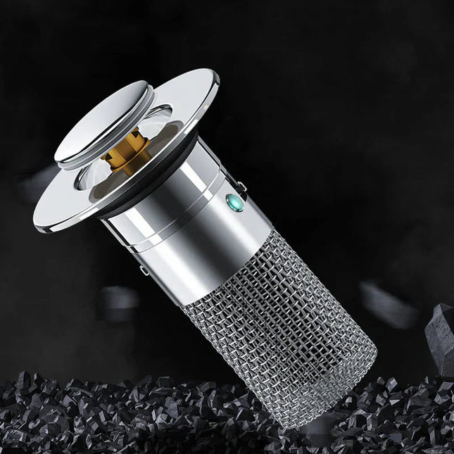 ClogShield – korek spustowy ze stali nierdzewnej z sitkiem – uniwersalny i łatwy w montażu 0