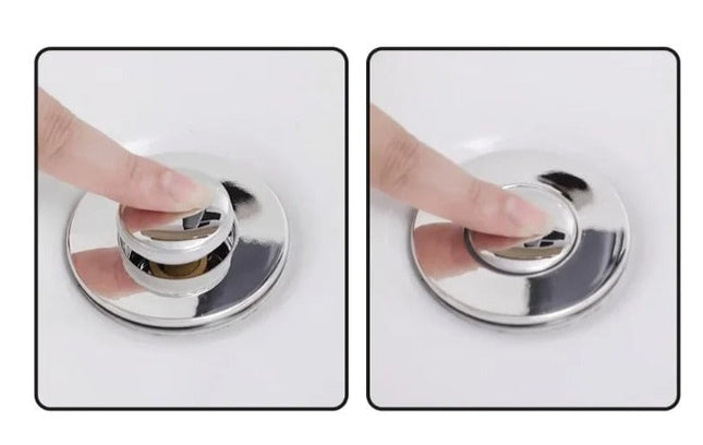 ClogShield – korek spustowy ze stali nierdzewnej z sitkiem – uniwersalny i łatwy w montażu 5