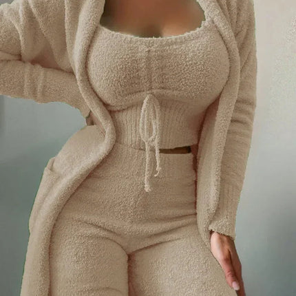 CozyLuxe | Miękka piżama polarowa na jesień i zimę 1