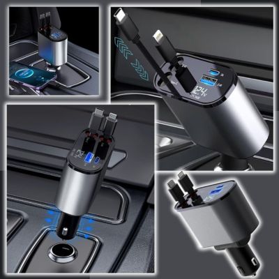 Cyfrowa Ładowarka Samochodowa 3