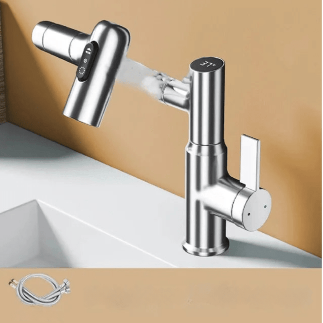 Cyfrowy Kran AquaFlowMaster z Precyzyjną Kontrolą Przepływu Wody – Nowoczesny Design 3