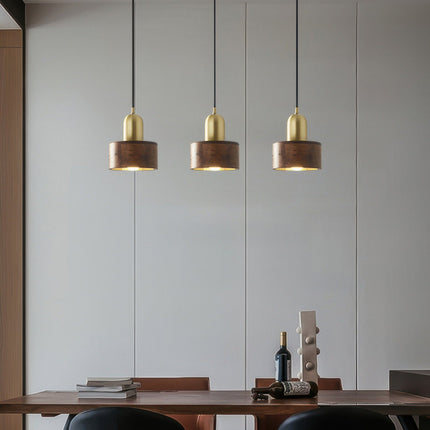 Cylindryczna Lampa Wisząca w Stylu Japońskim – Nowoczesny Design z LED 4