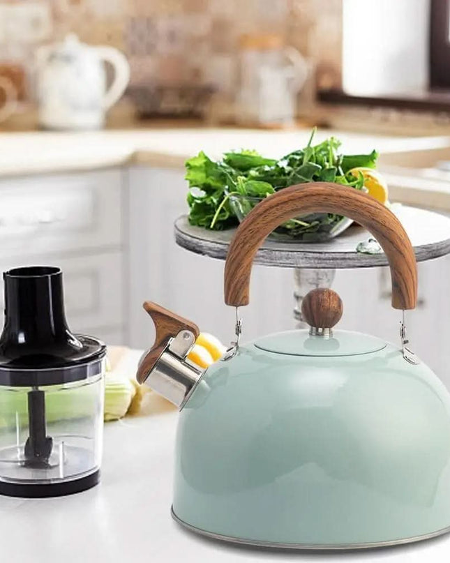 Czajnik na Gaz 3L ze Stali Nierdzewnej z Gwizdkiem – Elegancki Design, Ergonomiczny Uchwyt, Idealny do Codziennego Użytku 2
