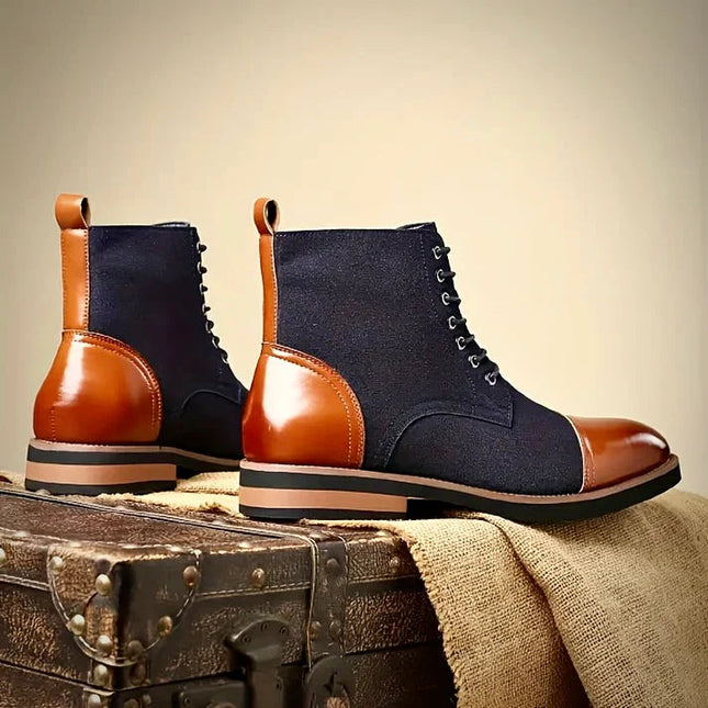 Czarne skórzane buty typu Oxford z amortyzowaną wkładką i zamkniętym sznurowaniem – eleganckie obuwie męskie 2