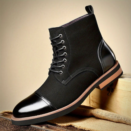 Czarne skórzane buty typu Oxford z amortyzowaną wkładką i zamkniętym sznurowaniem – eleganckie obuwie męskie 8