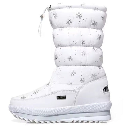 Damskie Wodoodporne Buty Śniegowe - Ciepłe i Stylowe na Zimowe Dni 6