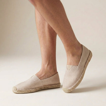 Damskie espadryle ortopedyczne wsuwane z podeszwą jutową – wygodne obuwie na lato 1