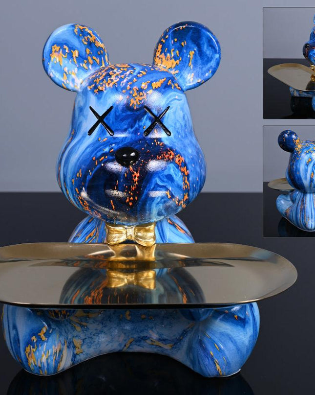 Dekoracyjny Miś z Tacem dla Nowoczesnych Przestrzeni 1