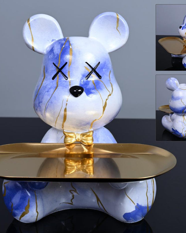 Dekoracyjny Miś z Tacem dla Nowoczesnych Przestrzeni 3