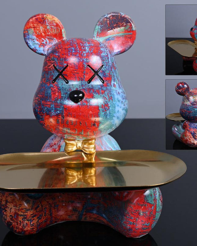 Dekoracyjny Miś z Tacem dla Nowoczesnych Przestrzeni 4