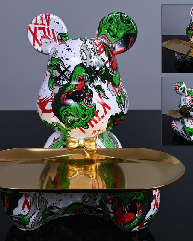 Dekoracyjny Miś z Tacem dla Nowoczesnych Przestrzeni 7