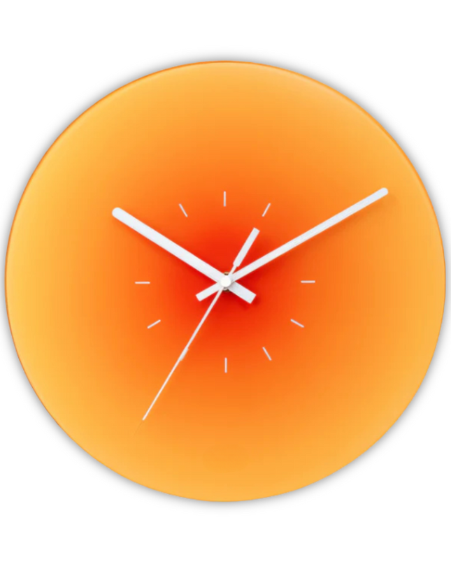 Dekoracyjny Zegar Szklany do Nowoczesnych Wnętrz 0