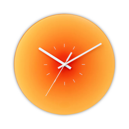 Dekoracyjny Zegar Szklany do Nowoczesnych Wnętrz 0