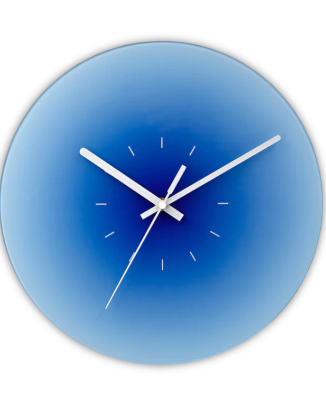 Dekoracyjny Zegar Szklany do Nowoczesnych Wnętrz 4