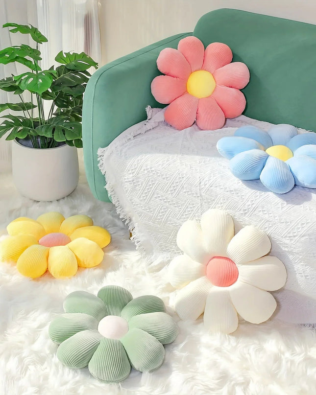 Delikatna mata pełna kwiatów dla Twojego biura 1