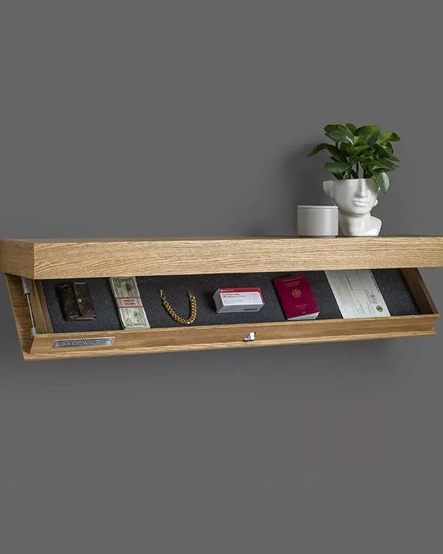 Designerski sekret  półka z ukrytą przestrzenią 0