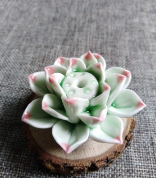 Designerski stojak na kadzidła z motywem kwiatu lotosu 8