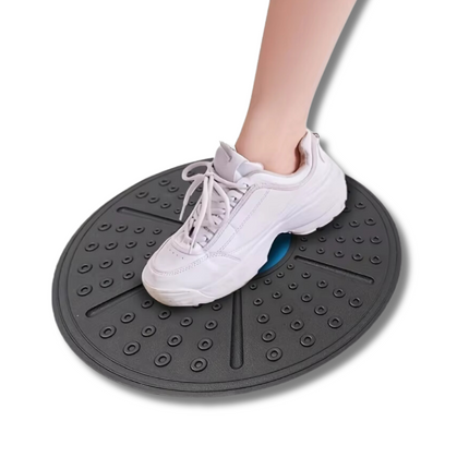 Deska Balance Board do Treningu Równowagi i Koordynacji – Czarna, 80 cm, Wysokiej Jakości, Max Obciążenie 150 kg 2