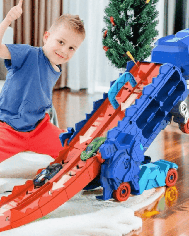 Dino Adventure Truck Unikalny transformowalny zestaw do zabawy bez końca 1