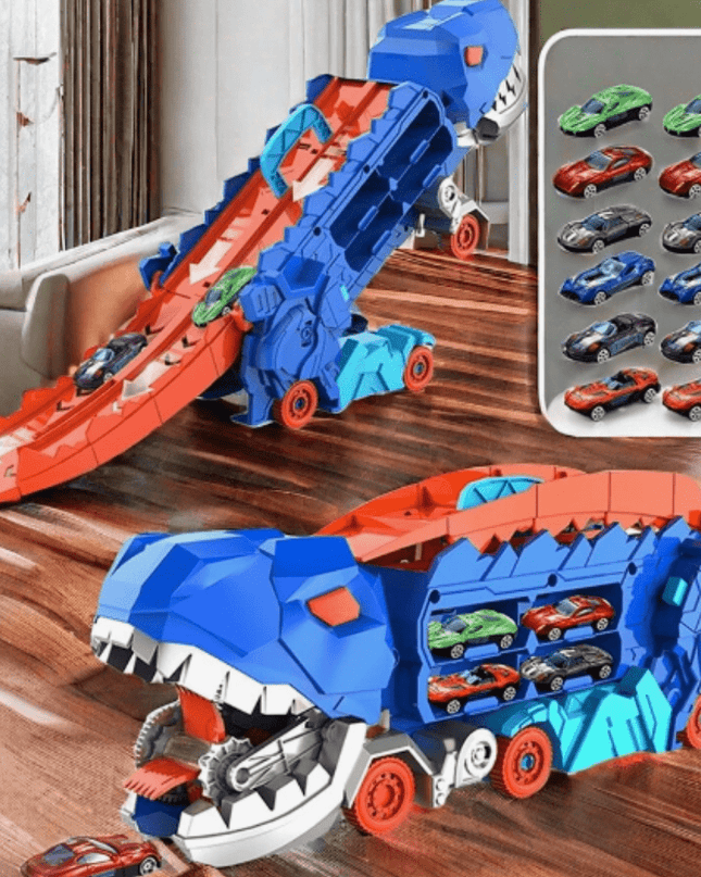 Dino Adventure Truck Unikalny transformowalny zestaw do zabawy bez końca 3