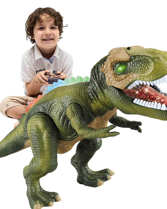 Dinozaur Wzór Interaktywny z Pilotem Chodzący i Ryczący 5