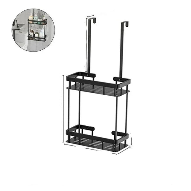 DoorShelf | Wisząca półka łazienkowa do prysznica, bez dziurkowania 0